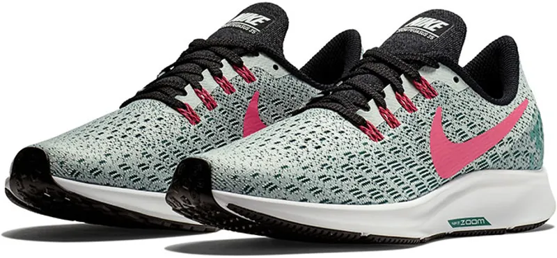 Nike Women's Air Zoom Pegasus 35 Grey/Pink UK 9-2